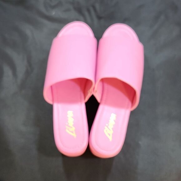 BRAND NEW LILIANA BUDZA-5 CLASSIC NEOPRONE OPEN TOE PLATFORM SANDAL - Picture 5 of 16